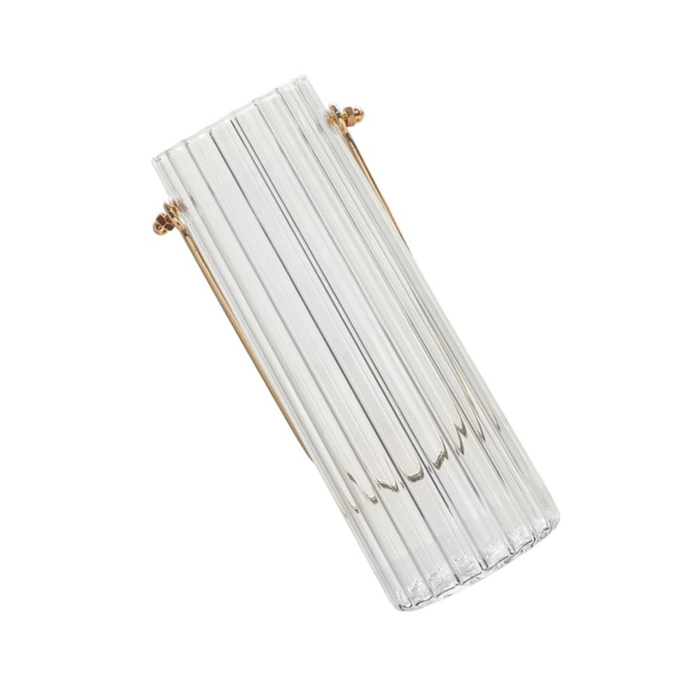 ABOOFAN Unique Flower Vase Metal Handle Vases for Decor Bouquet Artistic Flower Holder