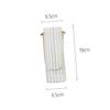 ABOOFAN Unique Flower Vase Metal Handle Vases for Decor Bouquet Artistic Flower Holder view 3