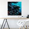 Trends International Godzilla: Comic - Ocean Wall Poster, 34L x 22.4W, Premium Unframed Version view 4