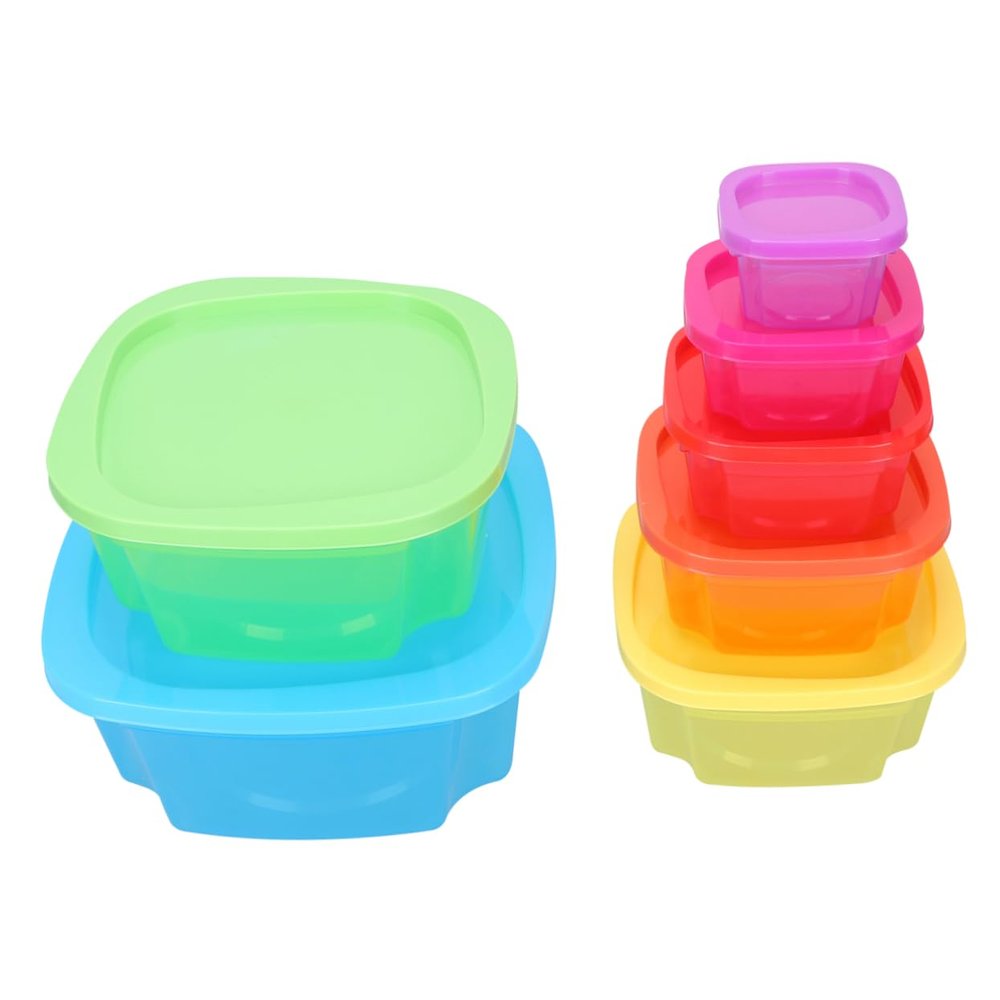 RORPOIR 1set Assorted Plastic Crisper Set for Kitchen Storage Sealed Food Containers for Refrigerator Organization Versatile Packing Boxes for Home Use