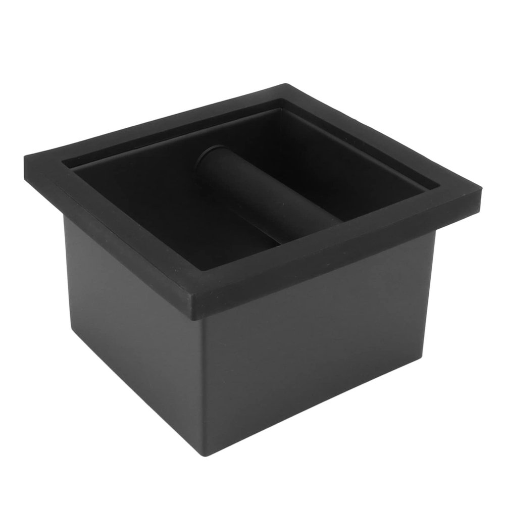 Bottomless Residue Container For Ground Coffee, Made Of Ptfe Steel Rubber, Square Bottomless Design, Perfect For Home And Kitchen, Coffee Hand Percolator