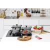 7 Piece Granite Cookware Set Gray Pan Kitchen Utensil Useful Non- Stick Pan Cookware Set view 3
