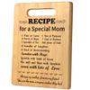 Birthday Gifts for Mom from Daughter Son, First Time Mom Gifts, Best Gifts for Step Mom, Bonus Mom, Stepmother, Mama, Unique Mom Gifts for Mom Christmas, New Mother Cutting Board Gift view 1