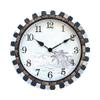 18-inch Wall Clock Creative Mute Quartz Clock Natural Culture Stone and Coconut Shell Decoration is Very Suitable for Indoor or for Gifts for Friends Modern Wall Cloc view 1