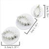 3 Pc/Set 3D Christmas Holly Leaf Leaves Cookie Plunger Cutter Fondant Sugarcraft Mold Cake Decoration Mould Baking Tools view 2