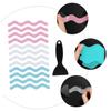 Amosfun Skid Tape for Ladder Non-Slip Bathtub Stickers Rubber Bathroom Skid Strips for Wet Areas view 4