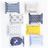 Amosfun Woven Tissue Box Cover Grey Linen Box Cover Stylish Napkin Box for Home Decor Style view 2