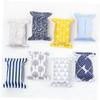 Amosfun Woven Tissue Box Cover Grey Linen Box Cover Stylish Napkin Box for Home Decor Style view 4