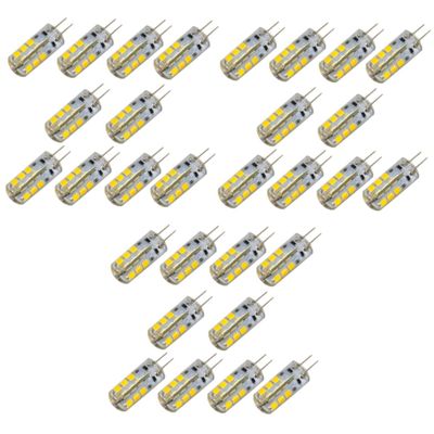 Gadpiparty 30pcs Led Bulbs Warm White Lumens SMD Dc Energy Efficient Lighting for Home Kitchen and Bedroom Use