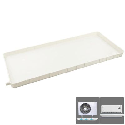 WYHBXD Drip Tray Air Conditioner Water Tray Plastic Drain Pan, Suitable Air Conditioning Heat Pump Systems, for Indoor Outdoor Use (Color : 1-2P 81.5cm/32in, Size : 5m Water Pipe)