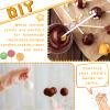 100 Pcs 6-Inch White Lollipop Sticks,Lollipop Paper Treat Stick,Paper Sucker Sticks for Cupcake Toppers,Homemade Candy,Chocolate,Dessert(Dia 3.5mm) view 4