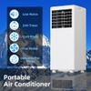 Portable Air Conditioner 8,000 BTU for Rooms up to 350 sq. ft. w/Remote Control, 3-in-1 Air Conditioner w/Dehumidifier, 2 Fan Speeds, 24-Hour Timer, Casters view 2