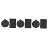 OUNONA 6pcs Silicone Induction Cooktop Mat Kitchen Pads Non- Protective Mats for Induction Cookers Easy to Clean Flexible Design Round and Rectangular Shapes view 1
