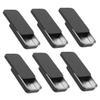 DECHOUS 6pcs Slide Top Tinplate Organizers Snack Containers for Candy Jewelry Pills Retro Style Boxes view 1