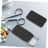 DECHOUS 6pcs Slide Top Tinplate Organizers Snack Containers for Candy Jewelry Pills Retro Style Boxes view 4