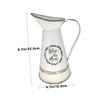 1pc Pot Home Ornament Decorative Vase Bouquets Pot Artistic Floral Idyllic Flower Home Vase Floral Arrangement Flower Vase Dried Holder view 2