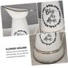 1pc Pot Home Ornament Decorative Vase Bouquets Pot Artistic Floral Idyllic Flower Home Vase Floral Arrangement Flower Vase Dried Holder view 3