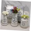 1pc Pot Home Ornament Decorative Vase Bouquets Pot Artistic Floral Idyllic Flower Home Vase Floral Arrangement Flower Vase Dried Holder view 4