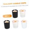 ABOOFAN 9pcs Aroma Cup Candle Storage Cup Glass Candle Holder for Romantic Dinner Home Decor view 3
