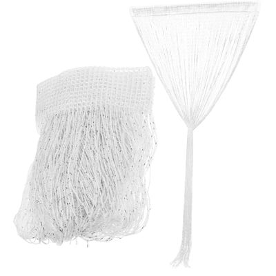 Yardenfun 2pcs String Curtain Room Divider Panel Elegant Tassel Door Curtain for Home Decor for Parties Weddings and Stage Backdrops Stylish Design Versatile Decoration for Any Occasion