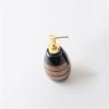 Soap Dispenser Soap Dispenser for Kitchen Sink Soap Dispenser for Lotion Dish Soap Body Wash Ceramic Soap Pump, 14.20 Oz /400 ml Soap Bottle for Hand Soap, Soap, Lotion (Brown) Hand Soap Dispenser view 3