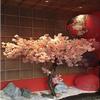 LPLYAA Indoor Outdoor Simulation Plant Pink Artificial Cherry/Peach Blossom Tree, Fake Silk Flower Decoration, Wedding Event Party Restaurant Mall Decor (Size : 1.2x1m/3.9x3.2ft) view 2