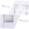 Amosfun Wall Mounted Manual Soap Dispenser and Soap Container Easy Install Liquid Holder for Home Hotel Material Refillable and Lockable view 3