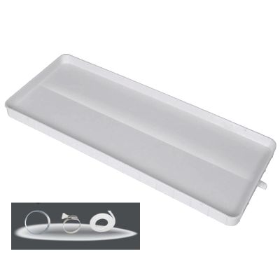 WYHBXD Drain Pan, Portable Air Conditioners Plastic Tray Condensate Water Drip Tray, Ac Drip Cushion Air Conditioner Drain Hose Kit (Color : 1-2P 81.5cm/32in, Size : 4m Water Pipe)