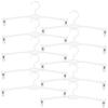 MAGICLULU 30pcs Plastic Underwear Hangers for Laundry Drying Space-Saving Rack for Bras Panties and More White Clothes Support for Home Use view 1