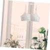 MAGICLULU 30pcs Plastic Underwear Hangers for Laundry Drying Space-Saving Rack for Bras Panties and More White Clothes Support for Home Use view 2