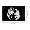 NUSDB Roosters Fighting Area Rugs Home Decor Floor Mats Living Room Bedroom Kitchen Carpet 60 X 39 Inch, Black view 2