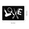 Scissors and Comb Hair Stylist Area Rugs Home Decor Floor Mats Living Room Bedroom Kitchen Carpet 60 X 39 Inch view 2