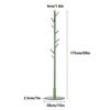 Entryway Coat Tree Free Standing Coat Rack with Hanger Hooks Coat Tree in Entryway Adjustable Size Industrial Coat Rack (Color : Pink, Size : 175 * 38cm) view 2