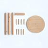 Entryway Coat Tree Free Standing Coat Rack with Hanger Hooks Coat Tree in Entryway Adjustable Size Industrial Coat Rack (Color : Pink, Size : 175 * 38cm) view 4