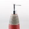 SABALON Soap Dispenser Soap Dispenser for Kitchen Sink Kitchen Soap Dispenser,Hand Soap Dispenser,Ceramic Soap Dispenser for Hand Soap, Soap, Lotion(400 Ml/13.52 Oz) Hand Soap Dispenser(Red) view 3