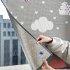 8mm ThermalInsulation Shield, Bedroom Heat Reflective Window Film/ Aluminum Foil Privacy Window Film for Bedrooms Balconies French Window Kitchens Living Rooms Offices ( Color : Grey-1 , Size : 90x100 view 1