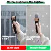 8mm ThermalInsulation Shield, Bedroom Heat Reflective Window Film/ Aluminum Foil Privacy Window Film for Bedrooms Balconies French Window Kitchens Living Rooms Offices ( Color : Grey-1 , Size : 90x100 view 4