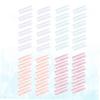 Zerodeko 4bags Anti-Slip Bed Sheet Clips Fasteners for Mattress and Sofa Cushions Easy Installation Transparent Colors Orange view 2