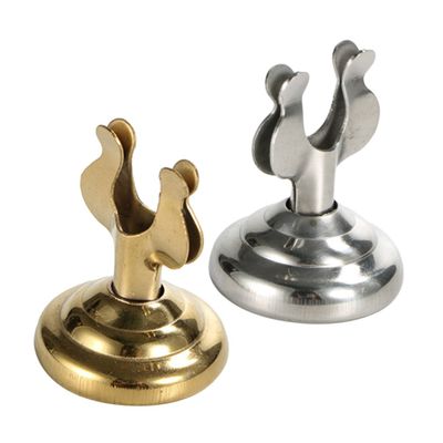 DECHOUS 2pcs Mini U Shaped Table Number Holders, 4cm Stainless Steel