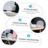ABOOFAN 1pc Elegant Preserved Flower Glass Dome Base for Home Decor Dried Flower Display Case Glass Cloche Cover for Collectibles Modern Centerpiece for Living Room Parties and More view 2