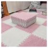 10 Pcs Sensory Mats Sensory Floor Tiles Funnyfuzzy Interlocking Puzzle Floor Mats Carpet Dog Blanket Soft Pet Bed Cover DIY Cuttable Non-Slip Thick Rug for Home Bedroom and Living Room 11.8X11.8X0.4in view 1