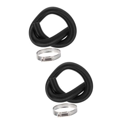 Zerodeko 2pcs Car Air Conditioning Duct Flexible Hose for Vehicle Heater High Pressure Resistant Ergonomic Design for Convenient Air Supply