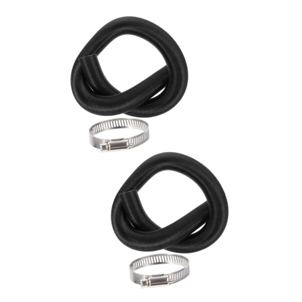 Zerodeko 2pcs Car Air Conditioning Duct Flexible Hose for Vehicle Heater High Pressure Resistant Ergonomic Design for Convenient Air Supply