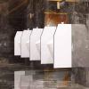 LXHELIVERY Urinal Partition, Men's Urinal Privacy Screen, with Accessories Toilet Protection Divider for Schools/Shopping Malls/Public Places/Hotel view 2