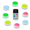 Retekess TM102 Wireless Game Buzzer System for 8 Players,Show Top 5,Lock Function,w/ Light,Jeopardy Buzzers for Trivia Games,Classroom,Family Feud,Back to School,Company Activity,Adult Gathering view 1