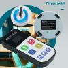 Retekess TM102 Wireless Game Buzzer System for 8 Players,Show Top 5,Lock Function,w/ Light,Jeopardy Buzzers for Trivia Games,Classroom,Family Feud,Back to School,Company Activity,Adult Gathering view 4