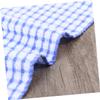 Zerodeko High Duty Absorbent Kitchen Towel 40x27cm Tea Towel Cotton Tea Cloth Blue Non-Stick Fast Dry view 2