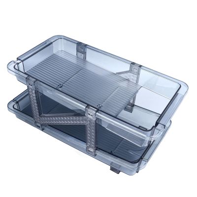 Soda Can Organizer for Refrigerator,2 Tier Automatic Rolling Stackable Beverage Can Dispenser Rack Adjustable Width Drink Container Holder for Fridge