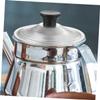 Ciieeo Aluminum Frying Pan Lid Round Cover Multi-Function Household Pot Lid Washable Metal Pot Cover for Kitchen Supplies view 4