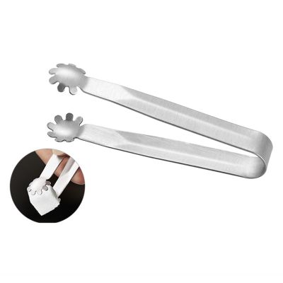 Mini Serving Tongs, Sugar Tongs Ice Tongs Stainless Steel Small Serving Tongs Small Kitchen Tongs for Coffee Bar Tea Party Europe Style Mini Portable Tools Accessories
